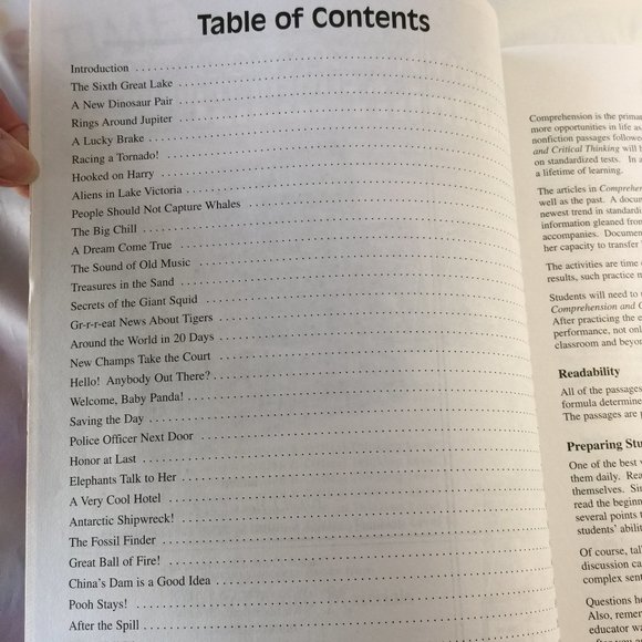 3 Comprehension & Critical Thinking teaching Books - Picture 10 of 14